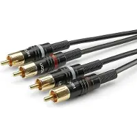 Sommer cable HBP-C2-0060 Klinke / Cinch Audio Anschlusskabel (2x Cinch-Stecker -