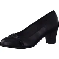 Jana Pumps, Absatz bis 45 mm in schwarz, Gr. 37