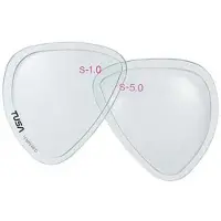 Tusa Intega - optische Glas - links -8,0