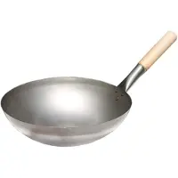 PAELLA WORLD 19997 Wokpfanne, 35 cm max. Durchmesser, Edelstahl