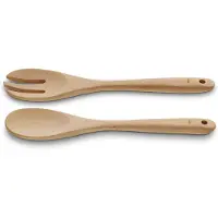 kela Salatbesteck Calla Braun 30,5 cm