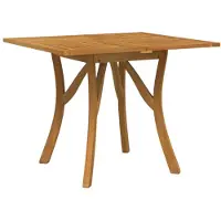 vidaXL Gartentisch 85x85x75 cm Massivholz Akazie