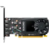 PNY VCQP1000V2-SB, Quadro P1000 V2, 4 GB, GDDR5, 128 Bit, 5120 x 2880 Pixel, PCI Express x16 3.0