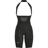 ALÉ Kurze Fahrradhose mit Trägern - VELOCITY PLUS LADY - Schwarz S