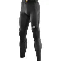 Skins Serie-3 Stretch Taille Schwarz Herren Lange Leggings ST00300019001