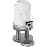Aps Milchspender - Edelstahl, Porzellan, Acryl - 4 L