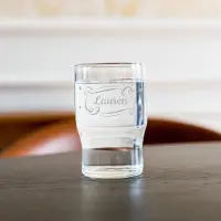 Yoursurprise Wasserglas mit Gravur