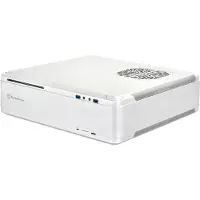 Silverstone SST-FTZ01S Fortress Mini-ITX Gehäuse - silber