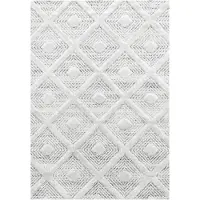 Ayyildiz Teppiche Teppich TEPPICHE "PISA 4707 , auch als Läufer und Rund", grau, B:240cm H:20mm L:340cm, Polypropylen (PP), Teppiche, Teppich, Hoch Tief Struktur, pflegeleicht, Wohnzimmer, Schlafzimmer