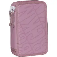 Beckmann Federmäppchen m. Inhalt - Pink - - One Size - Federmäppchen