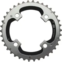 Shimano M980 38/26 Double Chainring Silber 38t