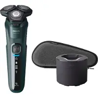 Philips SHAVER Series 5000 S5584/50 Elektrischer Nass- und Trockenrasierer, Rotationstrasierer, Grün, SteelPrecision blades, LED, SH71, 2 Jahr(e)