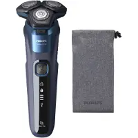 Philips SHAVER Series 5000 S5585/10 Elektrischer Nass- und Trockenrasierer, Rotationstrasierer, Blau, SH71, 2 Jahr(e), Akku, Lithium-Ion (Li-Ion)