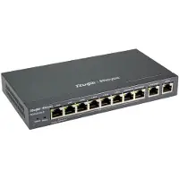 Ruijie Networks Router Reyee RG-EG210G-P 10 Portas 8x Gbe PoE+ 2 Gbe - RG-EG210G-P