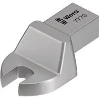 Wera 7770, Torque wrench end fitting, Silber, 1 Stück(e), Chrom-Vanadium-Stahl (Cr-V)
