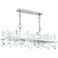 Maytoni Pendelleuchte Cerezo in Chrom E14 8-flammig