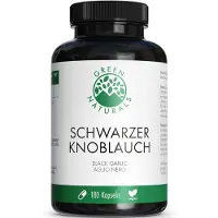 Green Naturals schwarzer Knoblauch 600mg m.SAC Kps 180 St Kapseln