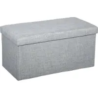 Atmosphera Siedzisko do przedpokoju LIGHT GREY, 38x38x78 cm
