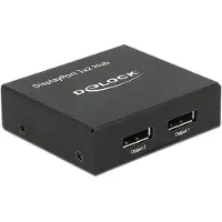 DeLOCK DP zu 2 x