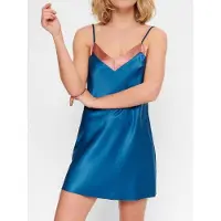 Lingadore Night Slipdress Cedar Wood | Grösse: 4XL | Farbe: Petrol