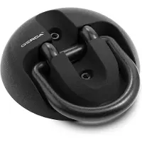 Gerda LAND 14 Fahrrad-Boden-Wandanker schwarz, Blisterverpackung