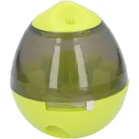 Maxxpro Snack Ball - Kleiner Hund oder Katze - Haustierspielzeug - Gegen Langeweile - Spielball - Verstellbar - Grün