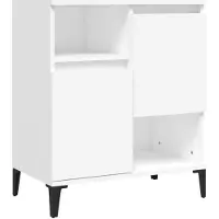 vidaXL Sideboard Weiß 60x35x70 cm Holzwerkstoff