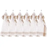 Tiseco Küchenhandtuch Home Studio Pharao Arabesque Sand (3er-Set) - 50 x 70 cm