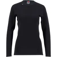 Ulvang Comfort 200 Round Neck, Funktionsshirt, Damen, schwarz