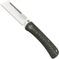 QSP Knife Hedgehog QS142-B, Denim Blue Micarta, Slipjoint Taschenmesser