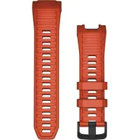 Garmin Wechselarmband Silikon rot/schwarz 26 mm