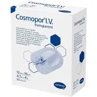 Cosmopor I.v. transparent Fixierverb.10x12 cm ste. 50 St Pflaster
