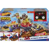 Mattel Monster Trucks Bone Shakers Schrottplatz, 1 Spielzeug-Auto 1:64