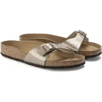 Birkenstock Madrid Graceful Taupe - Damen Hausschuhe - 1029632