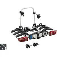 Uebler P32 S Bike Rack For 3 Bikes Schwarz,Silber 3 Bikes