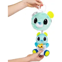 Tomy Lamaze 3--1 Surprise Bear Clip & Go, Junge/Mädchen, Integrierte Beißringe, Plüsch, Türkis, Weiß, Gelb