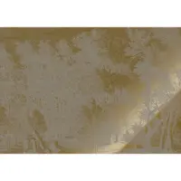 Kek Amsterdam Gold gravierte Landschaften Tapete grau MW-161 200x280cm
