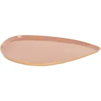 Present Time Tablett "Mila" in Rosa - (B)29 x (H)26 cm | Gr.: onesize