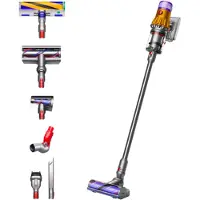 Dyson V12 Detect Slim Absolute Akku-Handstaubsauger | gelb/nickel
