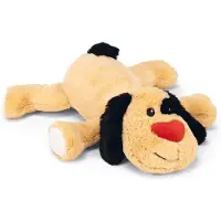 Beeztees XL Herz-Kuscheltier - Belle - Hellbraun - 48 x 46 x 11 cm