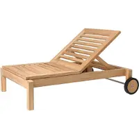 Carl Hansen & Son Carl Hansen - AH604 Sonnenliege, Teak unhandelt