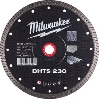 Milwaukee Hart dünn geschlossen Diamanttrennscheibe DHTS 230mm