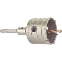 Milwaukee Set corona TCT SDS-Plus 68x182, husillo, broca piloto y llave allen