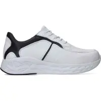 Wolky Sneaker Damen Bounce Nappa Leather White Black-Schuhgröße 38