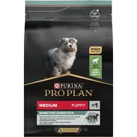 Purina Pro Plan Welpenfutter, trocken, reich an Lamm, 1 x 3 kg