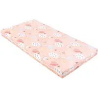 Kikkaboo Fantasia Plus 60x120x8 Cm Cloud Peach Matratze