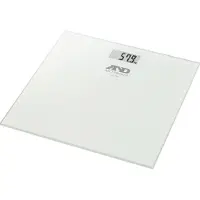 A&D Medical Medical UC-502, Elektronische Personenwaage, 180 kg, 100 g, Weiß, kg, lb, Quadratisch
