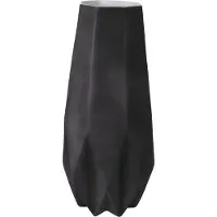 Kaiser Porzellan Vase Polygono Star, Dekovase, Biskuit-Porzellan, Grau, 33.5 cm, 23123081