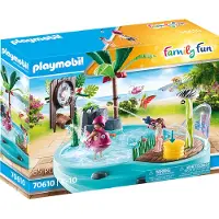 Playmobil Lustiger Pool Mit Wassersprüher