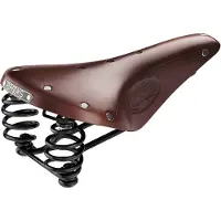 Brooks Flyer, Fahrradsattel, Stadt, Männer, Braun, Einfarbig, Leder